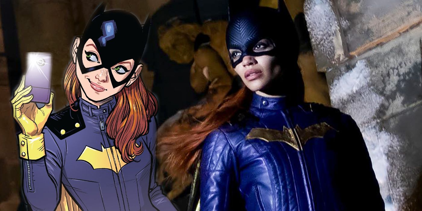 Leslie Grace as Batgirl and Comics Barbara Gordon