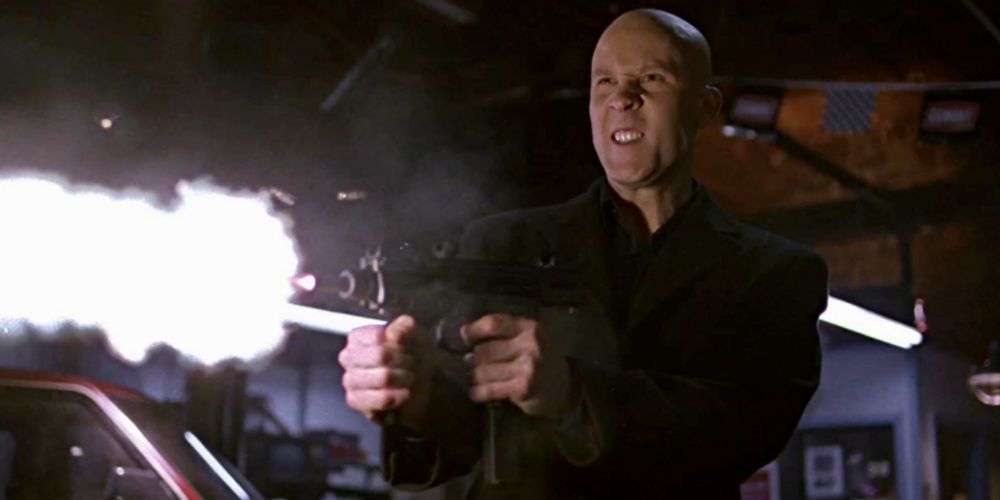 Lex Luthor torches Clark's car in Smallville