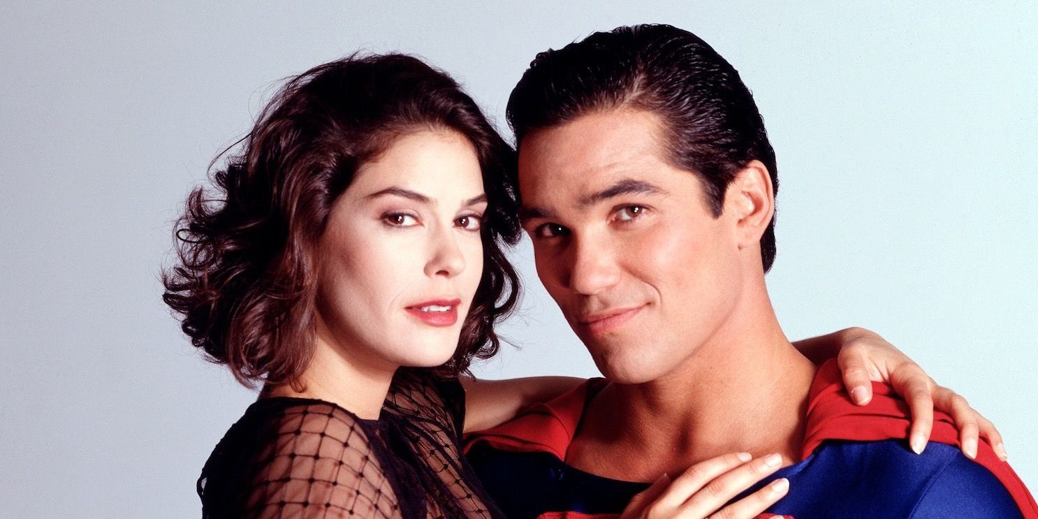 Teri Hatcher and Dean Cain as Lois Lane and Clark Kent in Lois and Clark  The New Adventures of Superman