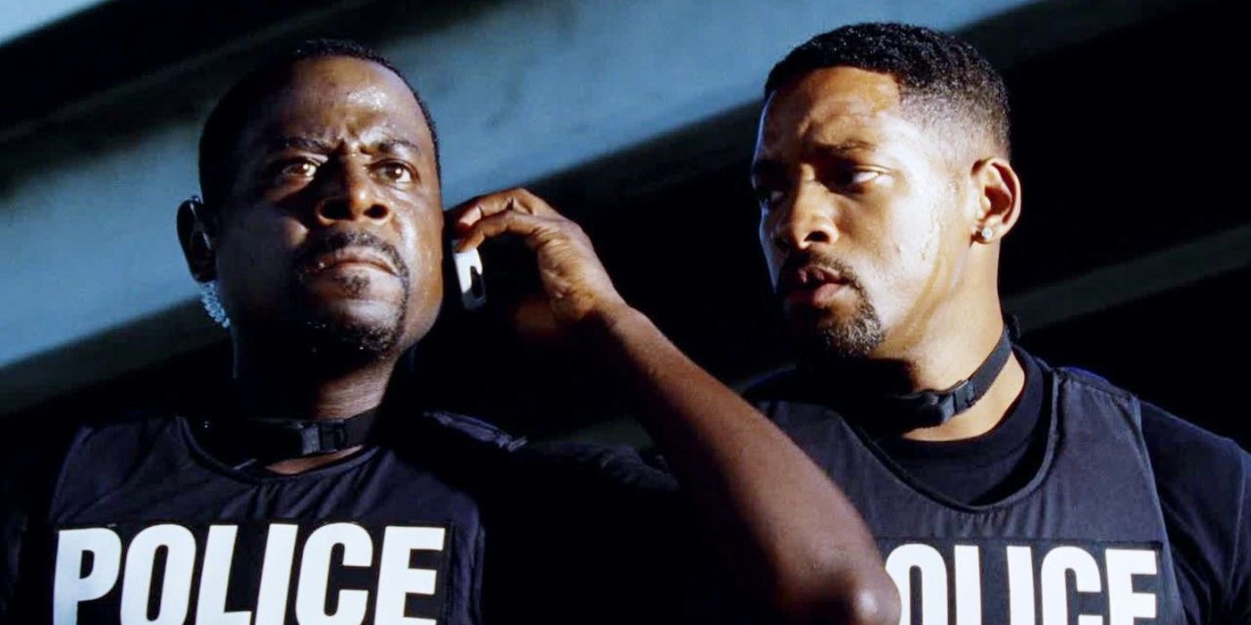 Martin Lawrence and Will Smith reprising their roles in Bad Boys II