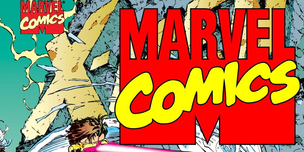 the 1990s Marvel Comics logo on top of the X-Men #1 