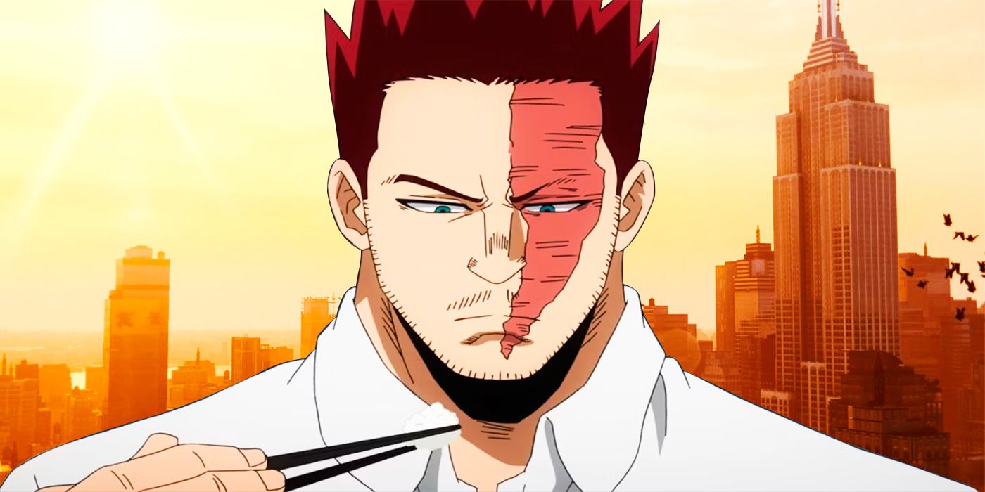 Endeavor in My Hero Academia.