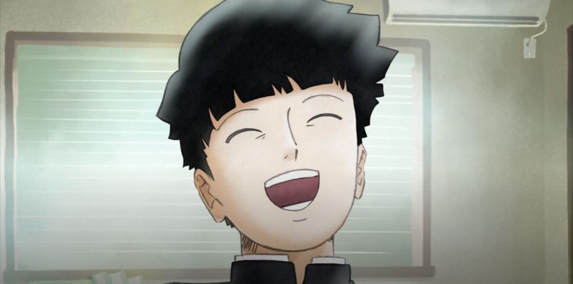 Mob Psycho 100 Finale: Mob laughing