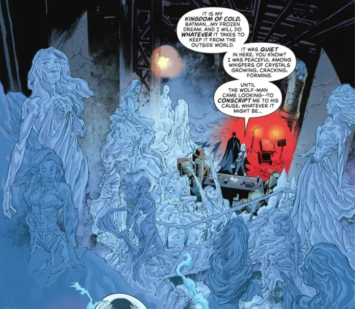 Mr Freeze's so-called Kingdom of Cold
