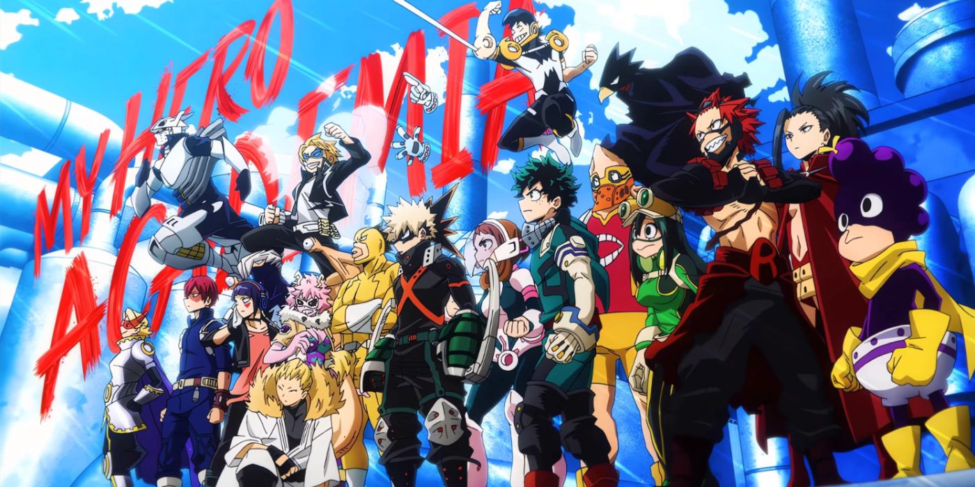 Class 1-A of My Hero Academia.