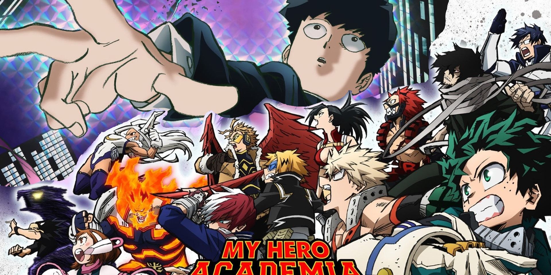 My Hero Academia Mob Psycho VS