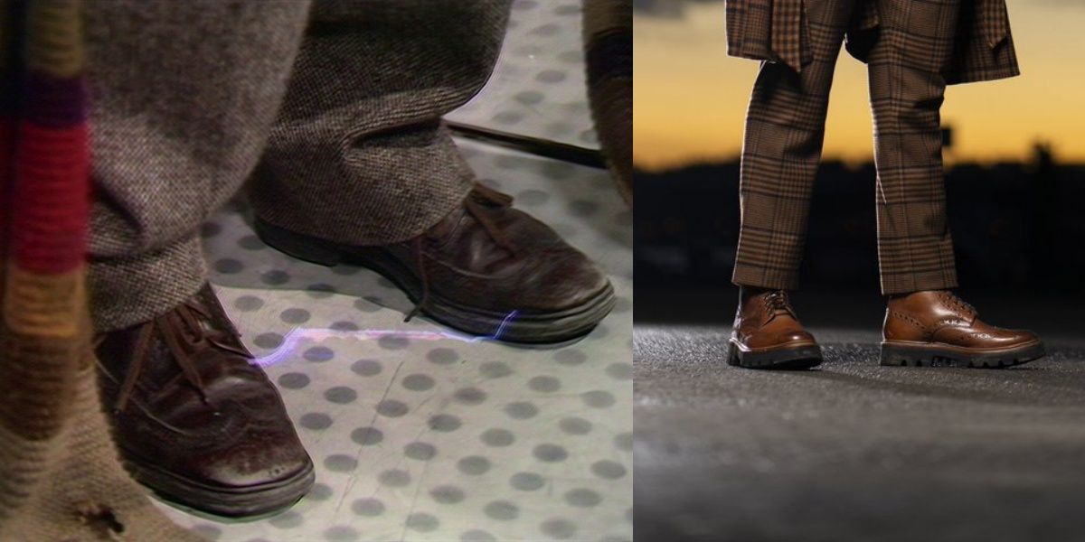 Force Doctor Brogue and Fifteenth Doctor Brogue Boots.