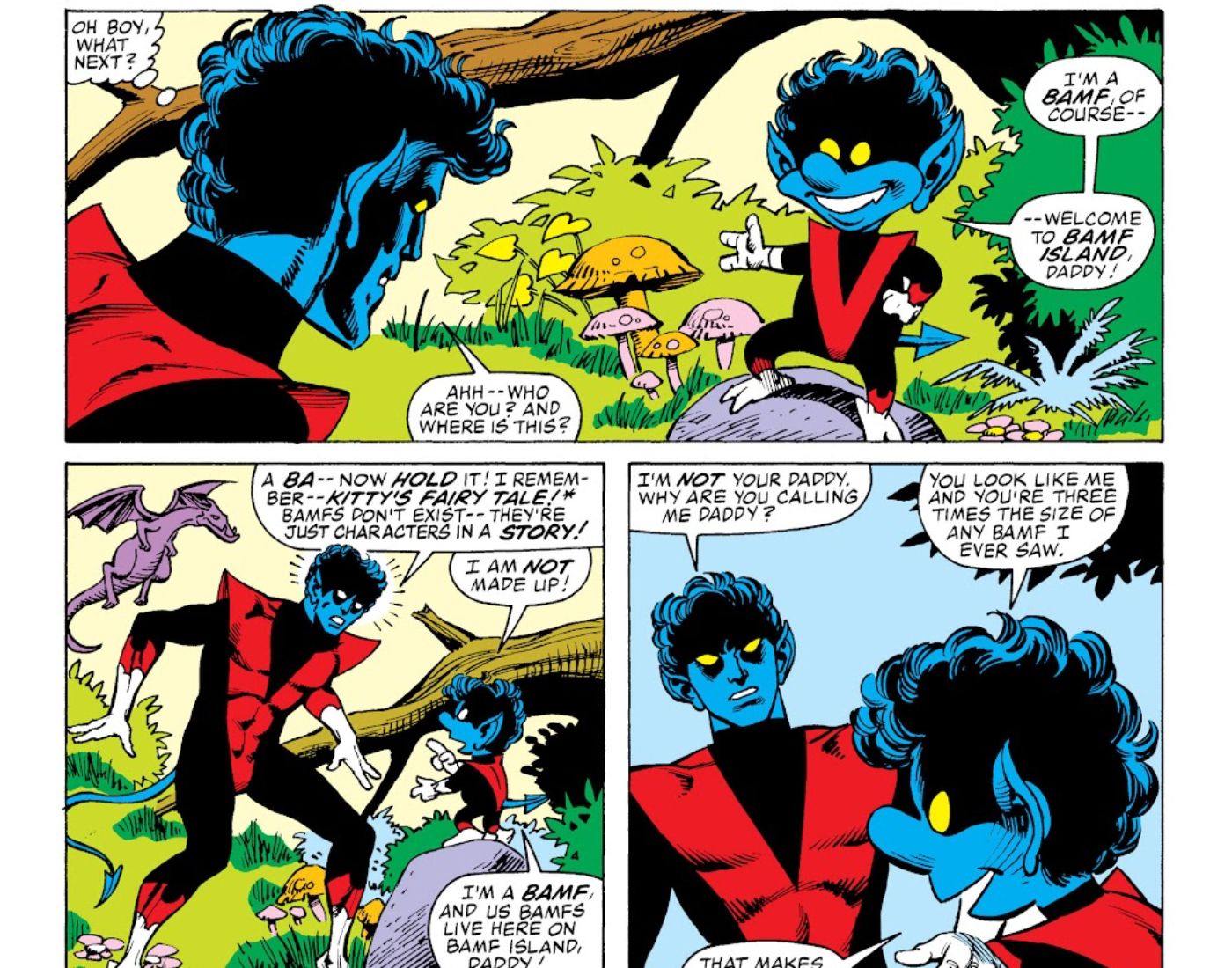 Nightcrawler's Bamfs Were His Personal Elf Helpers