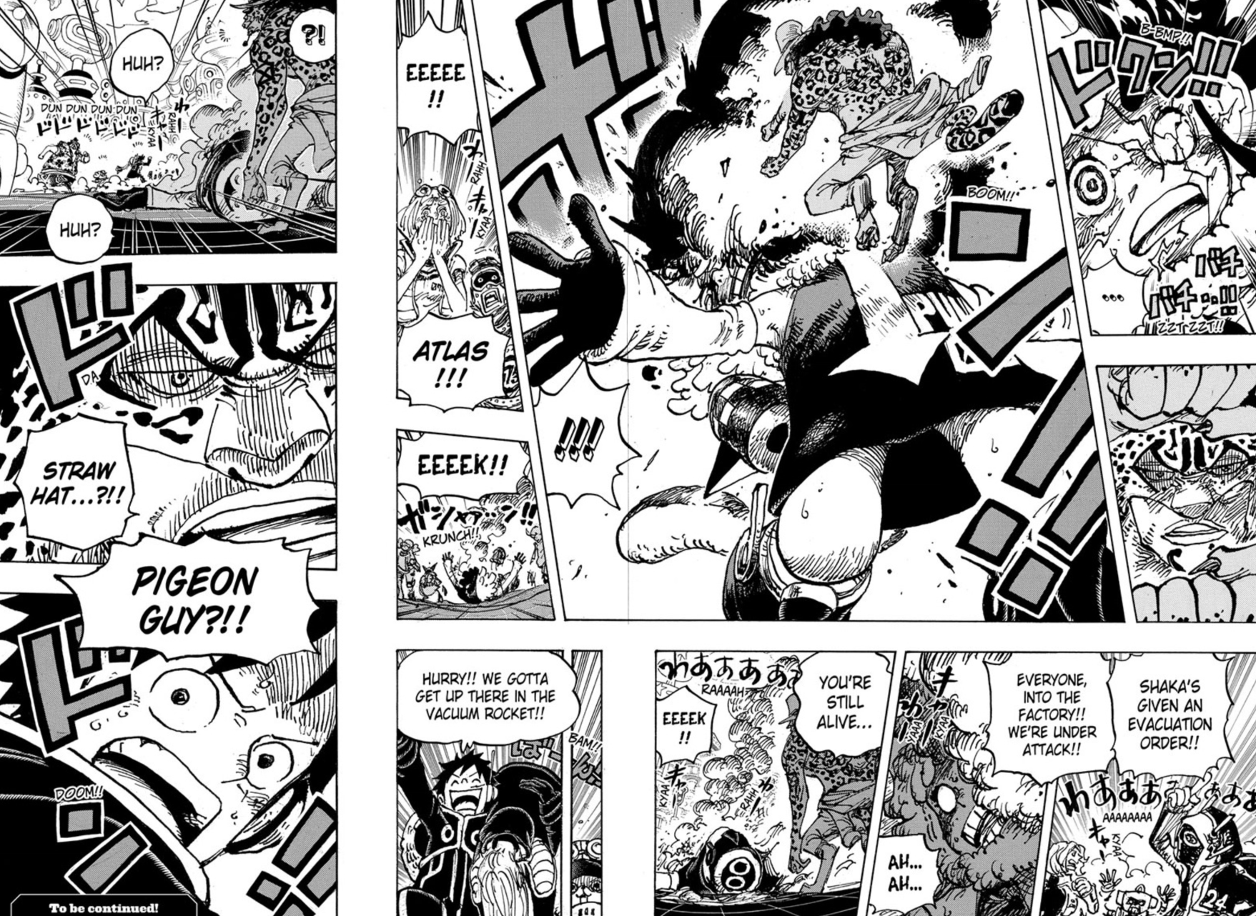 One Piece 1068 Teases a Potential Luffy Vs. Lucci Rematch