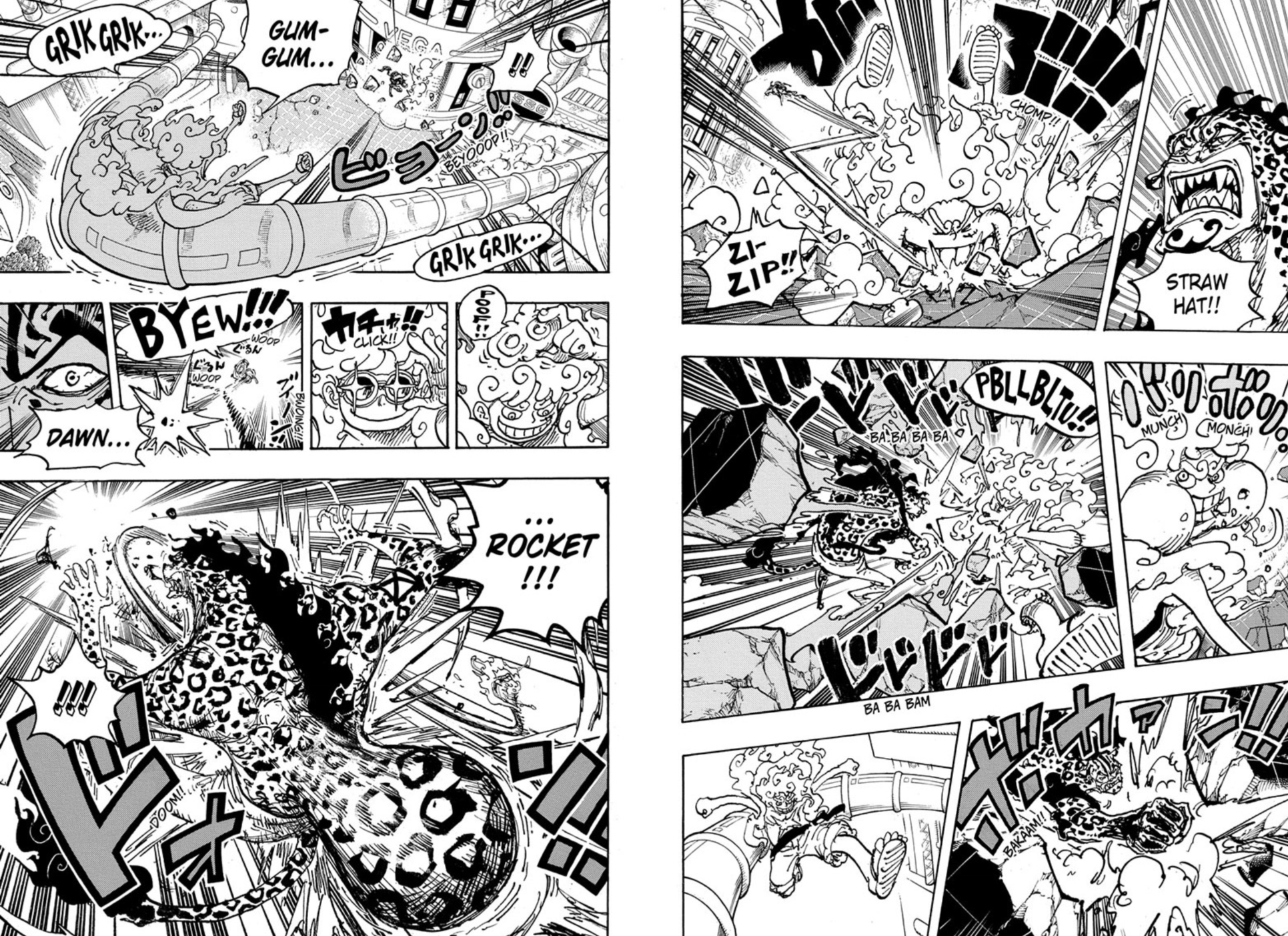 One Piece Chapter 1070 Pages 10-11