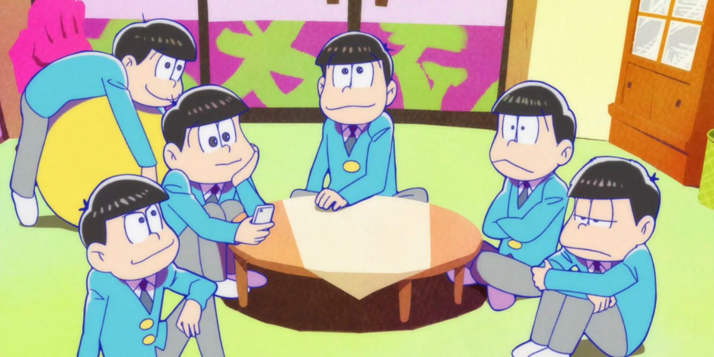 Os Matsuno Sextuplets em Osomatsu-san.