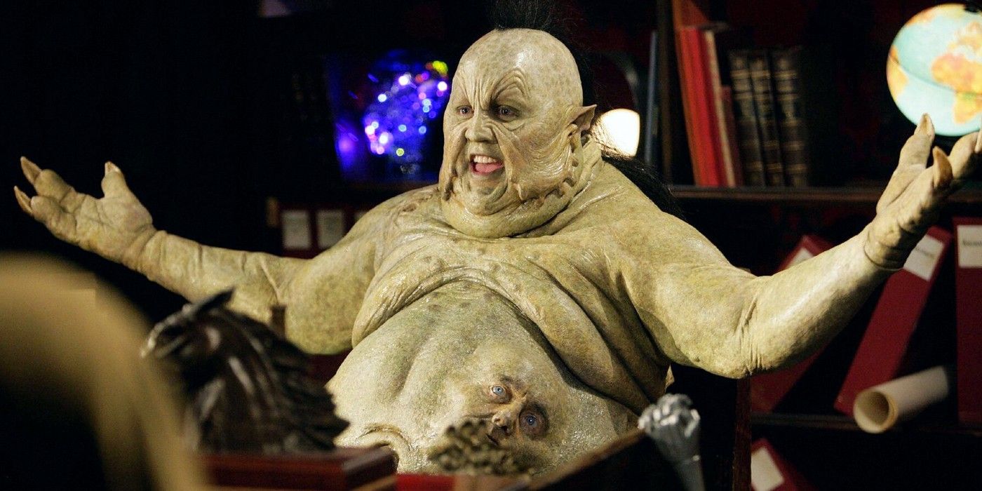 Peter Kay as the Abzorbaloff in Doctor Who's Love and Monsters