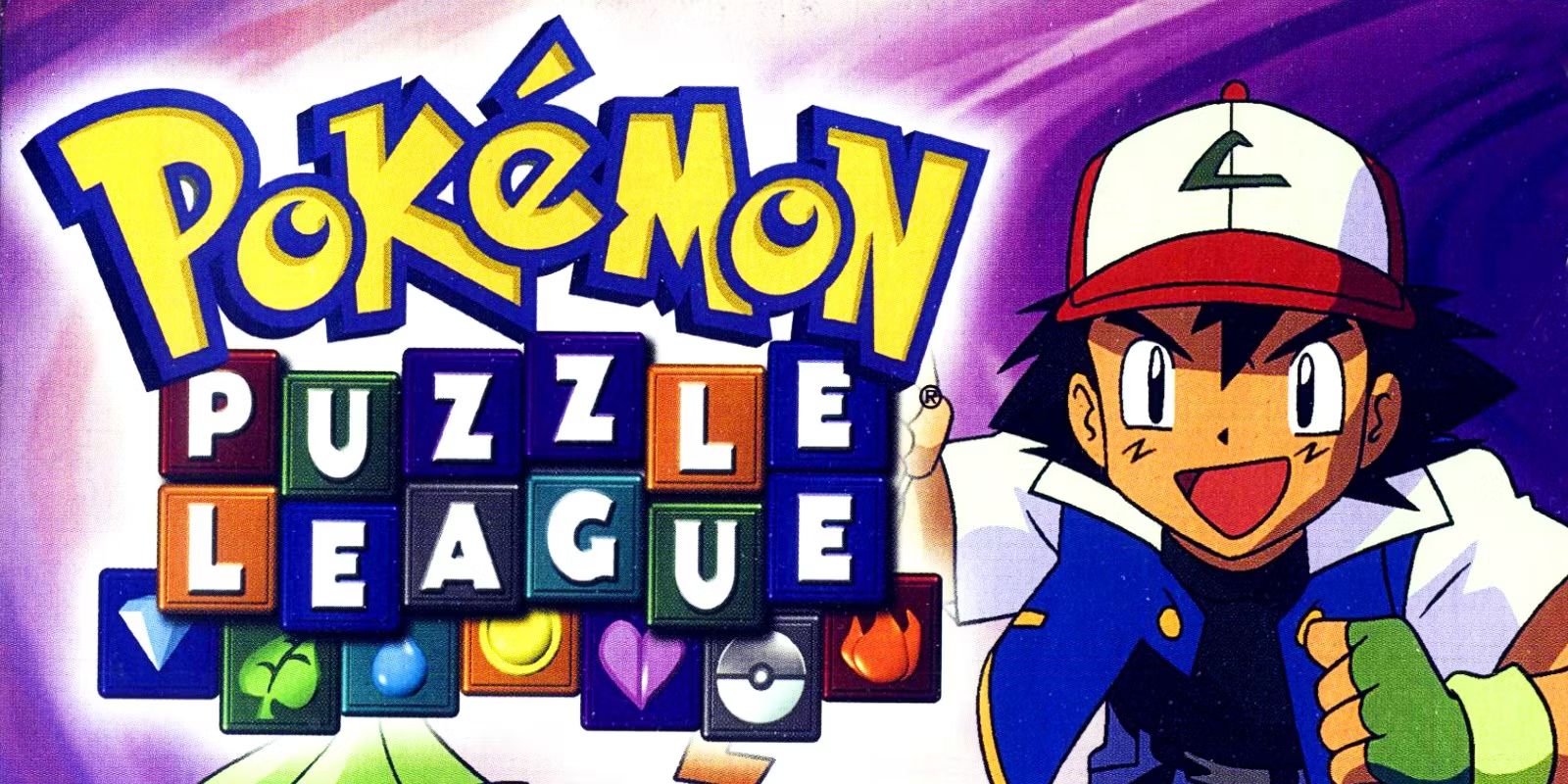 Ash on the title screen of the game