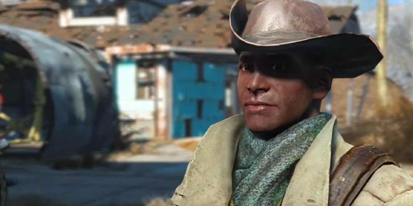Minuteman Preston Garvey talking to the Sole Survivor in Fallout 4