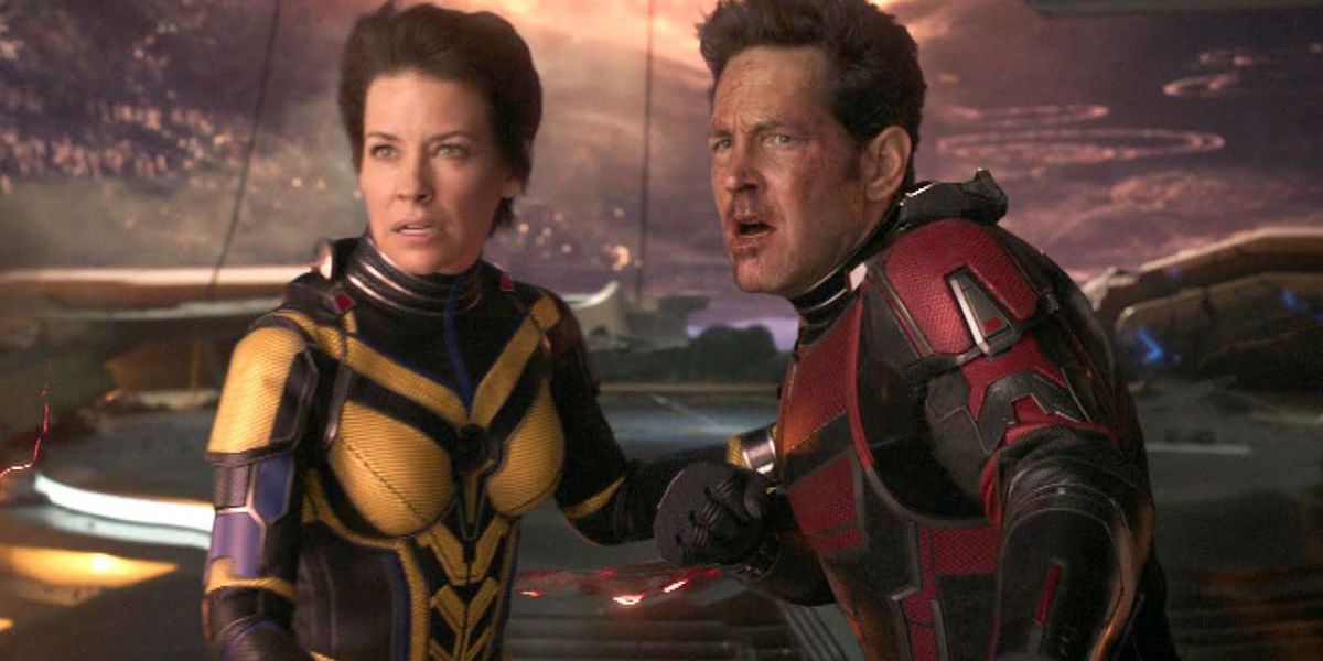 Hope and Scott in Ant-Man and the Wasp: Quantumania