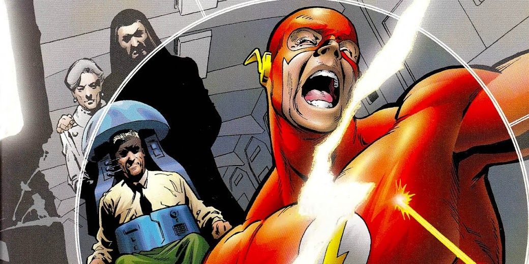 Flash Is Zapped By Lighting While Vandal Savage Watches