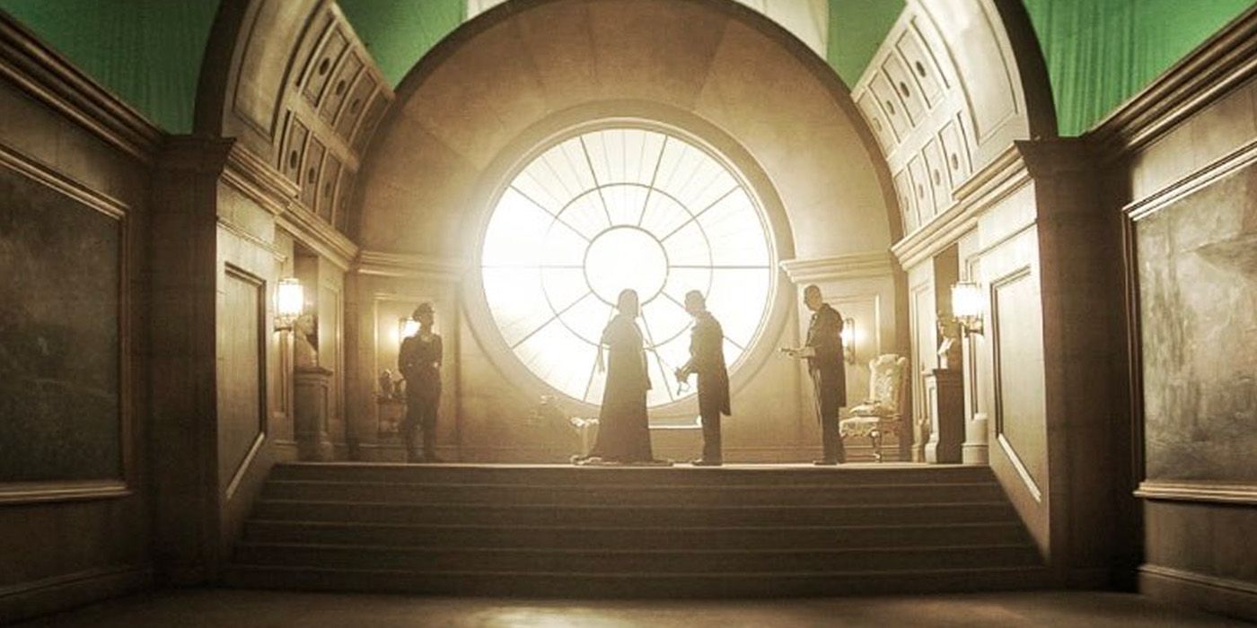 The sun comes in through a window in Zack Snyder's Rebel Moon