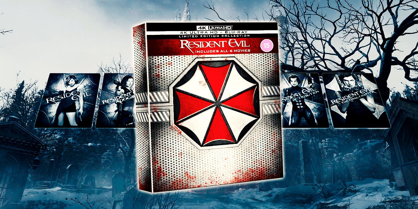 Oded Fehr, sienna Guillory, Leon S. Kennedy, paul W S Anderson, resident  Evil Apocalypse, resident Evil Retribution, resident Evil The Final Chapter,  milla Jovovich, Blu-ray disc, leon S Kennedy