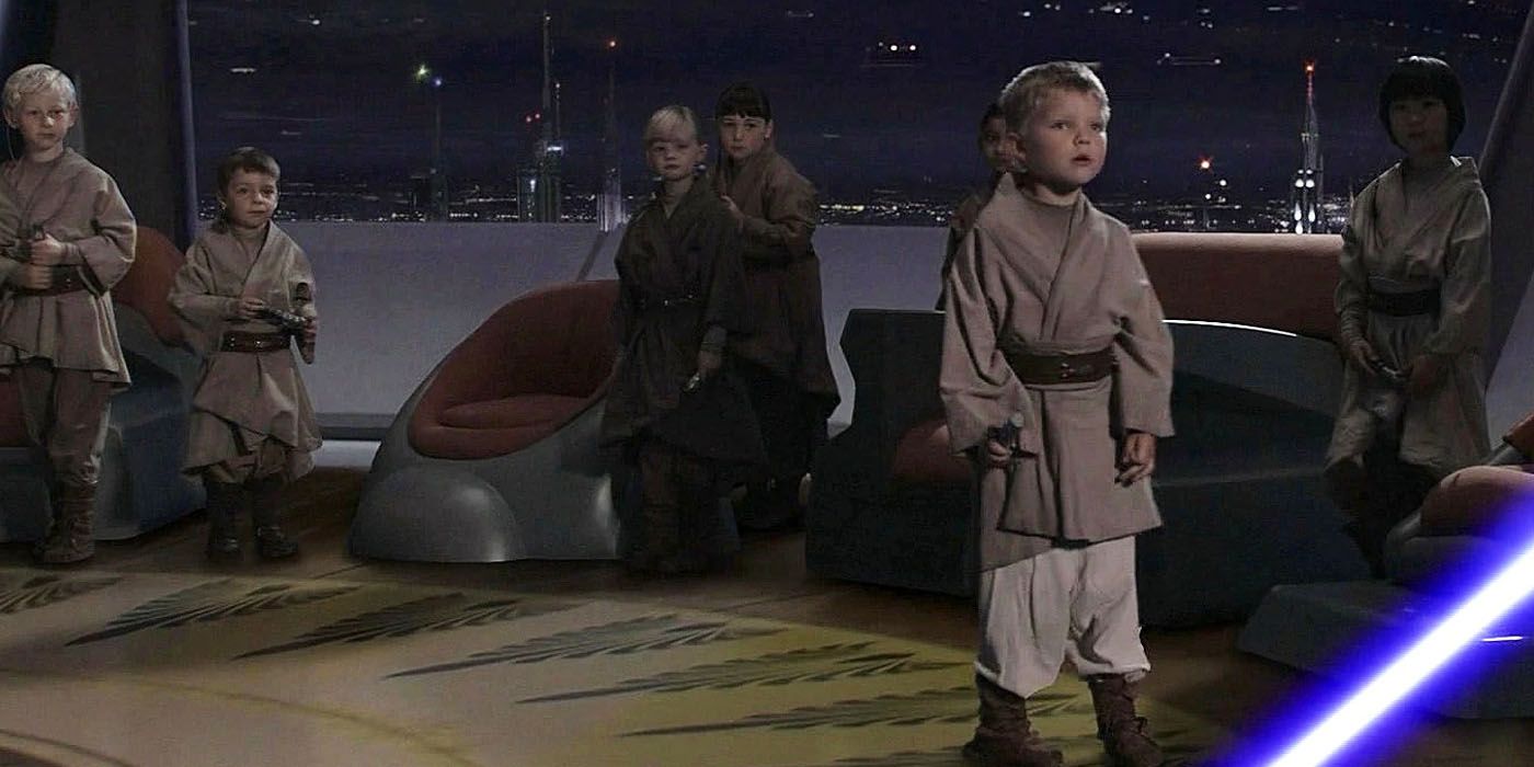 Os jovens confrontam Anakin em Star Wars: A Vingança dos Sith
