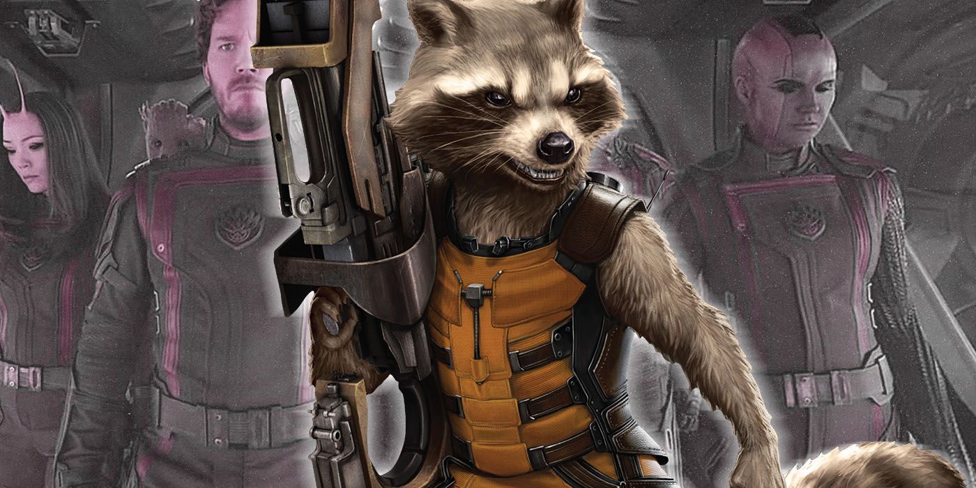 rocket raccoon guardians of the galaxy trailer