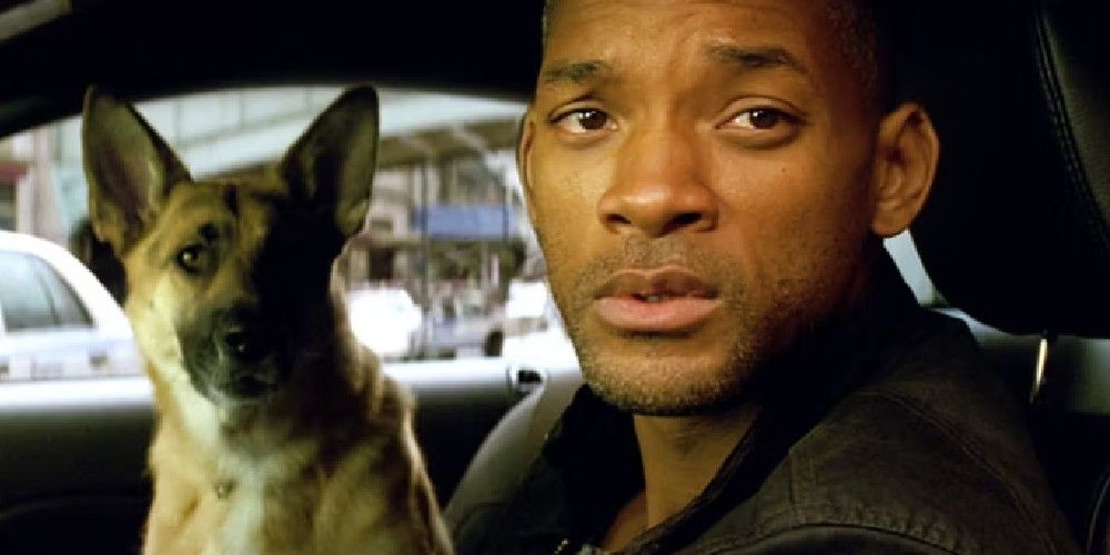 Sam and Robert in I Am Legend