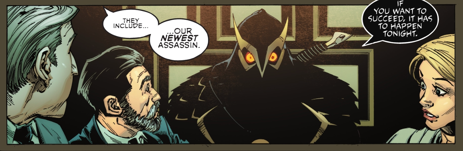 Batman Spawn Debuts the Court of Owls New Cosmic Talon