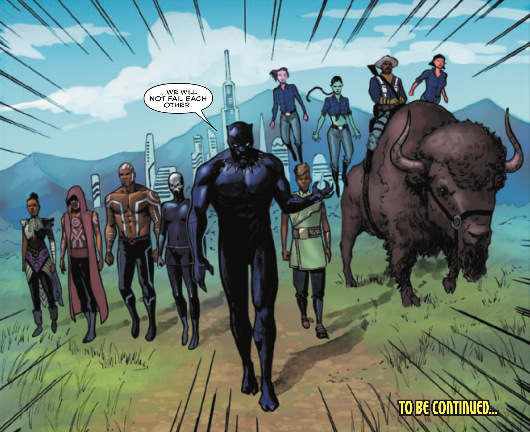 Black Panther Just Formed His Own Version of Marvel's Avengers