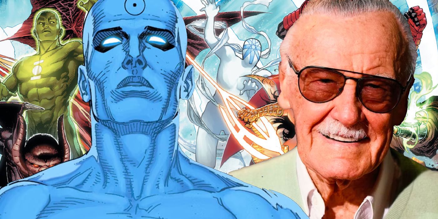 DC Earth Stan Lee Has His Own Version of Watchmen’s Doctor Manhattan