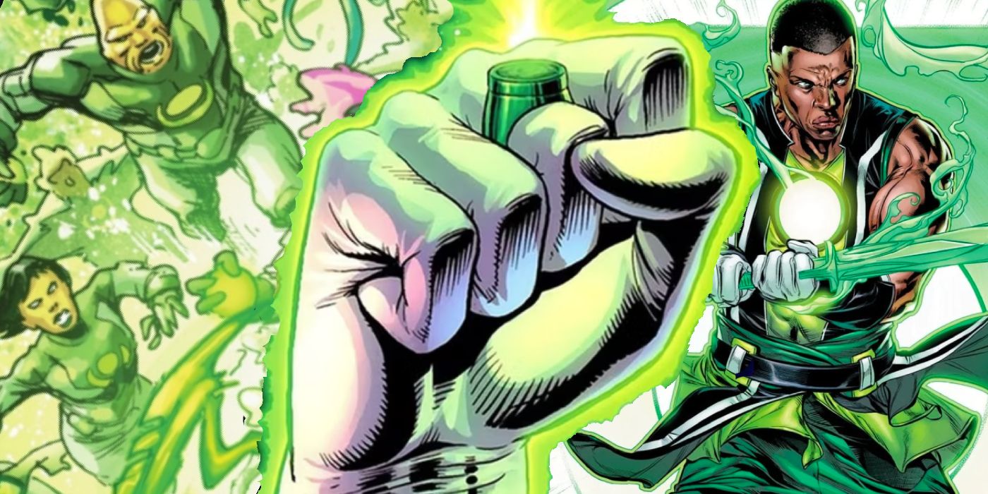 John Stewart's New Corps Wield Weapons Other Than Green Lantern Power Rings