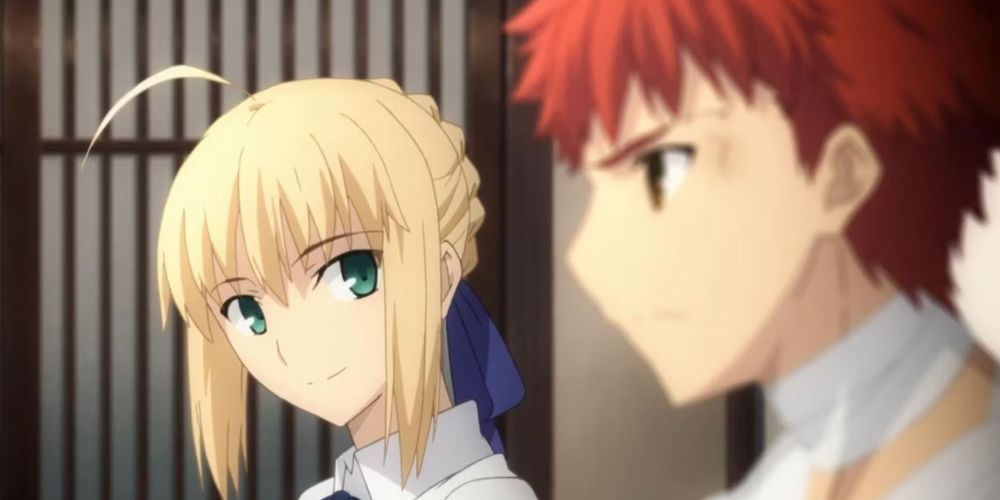 Shirou and Arturia Saber from Fate Stay Night