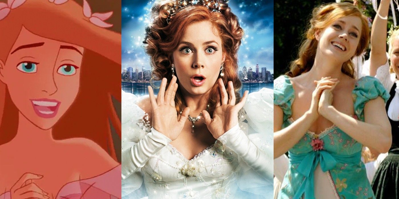 Split Image of Giselle From Enchanted