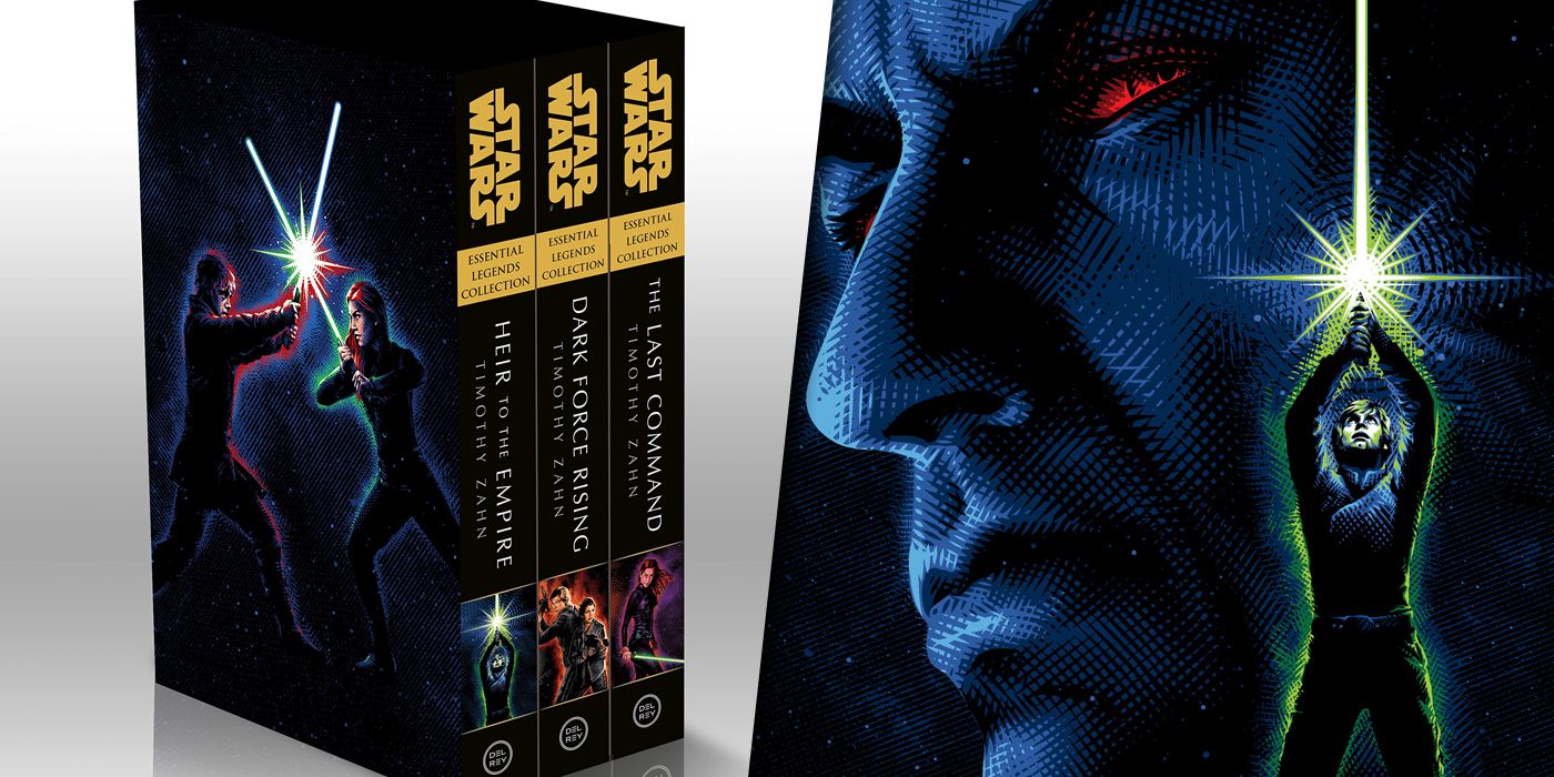 Star Wars Thrawn Trilogy box set split image with book cover