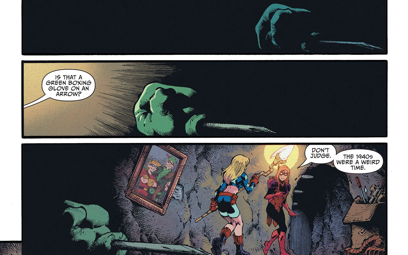 Green Arrow’s Sidekicks Can’t Shoot His Most Famous Arrow