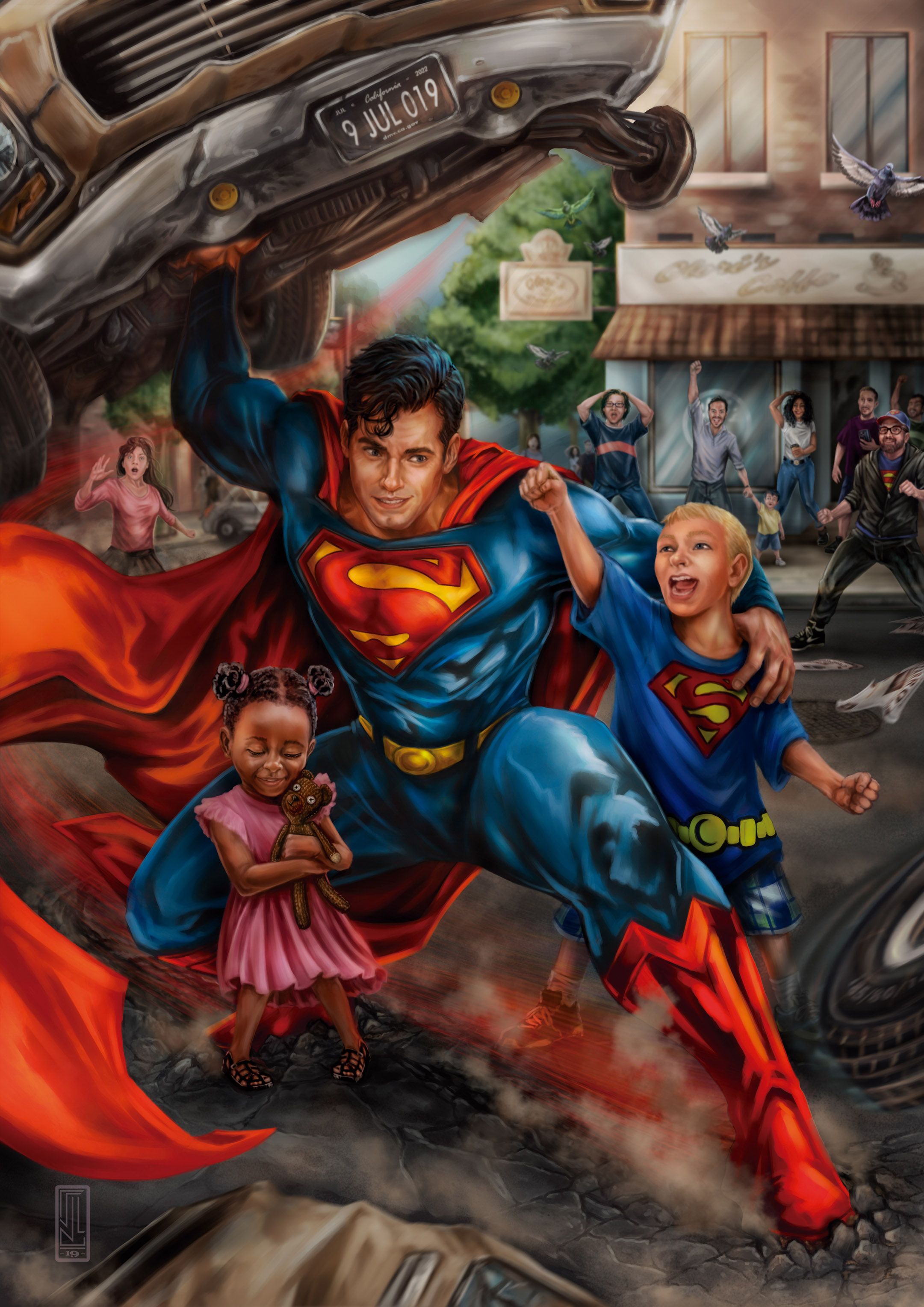 Superman 2 1-25 Variant (Lopez)