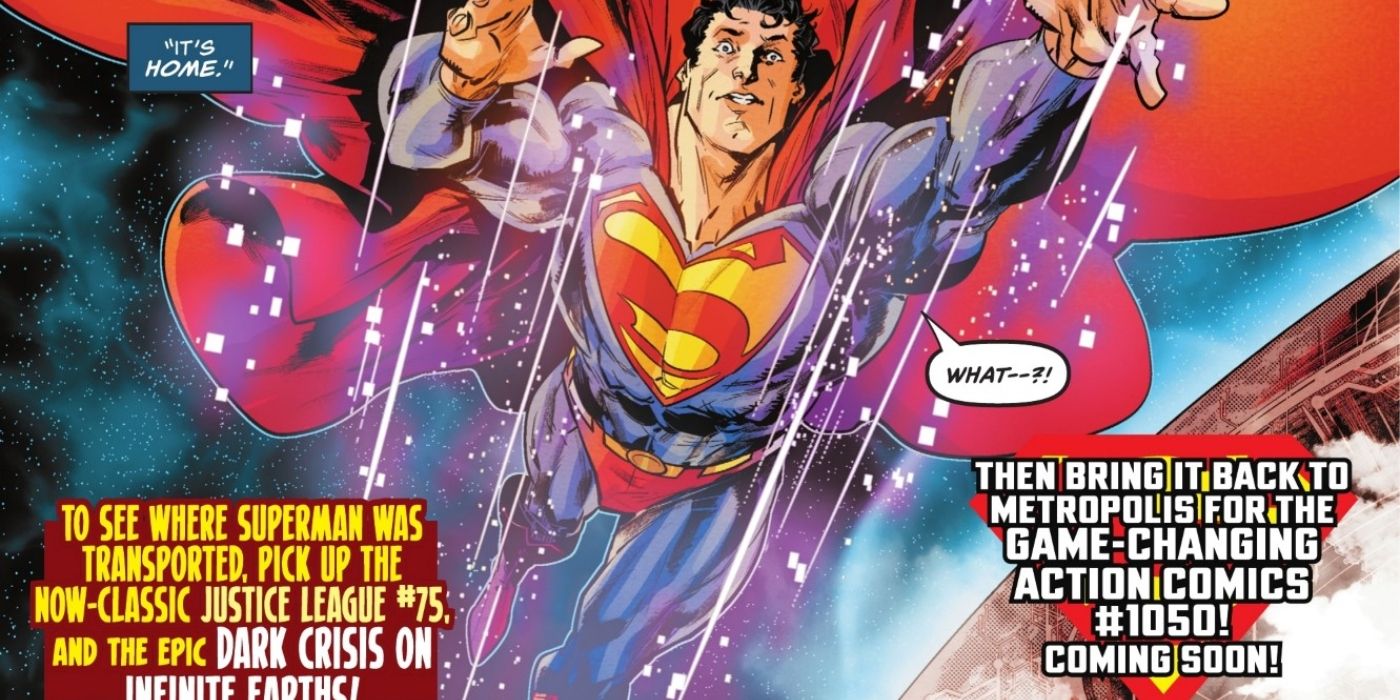 Superman Is Taken to Dark Crisis