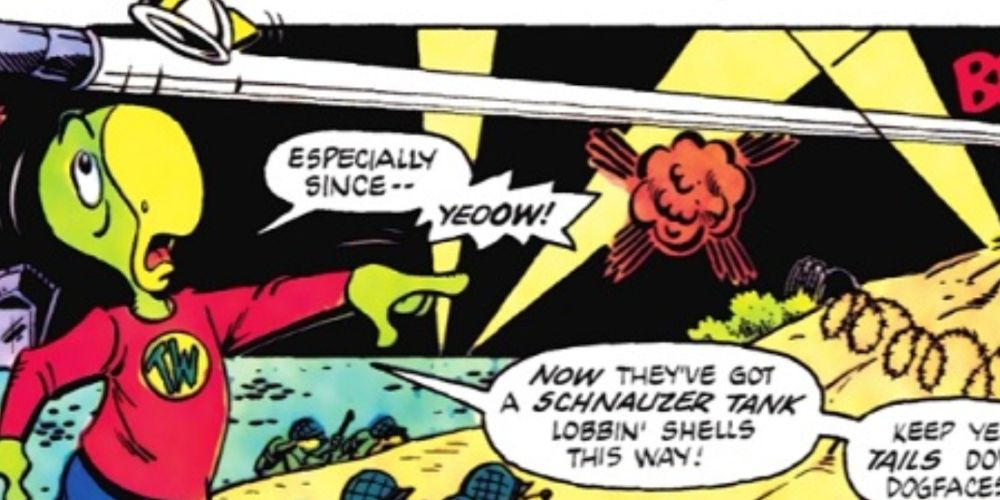 Captain Parrot' pet, Terrific Whaztit, in DC Comics