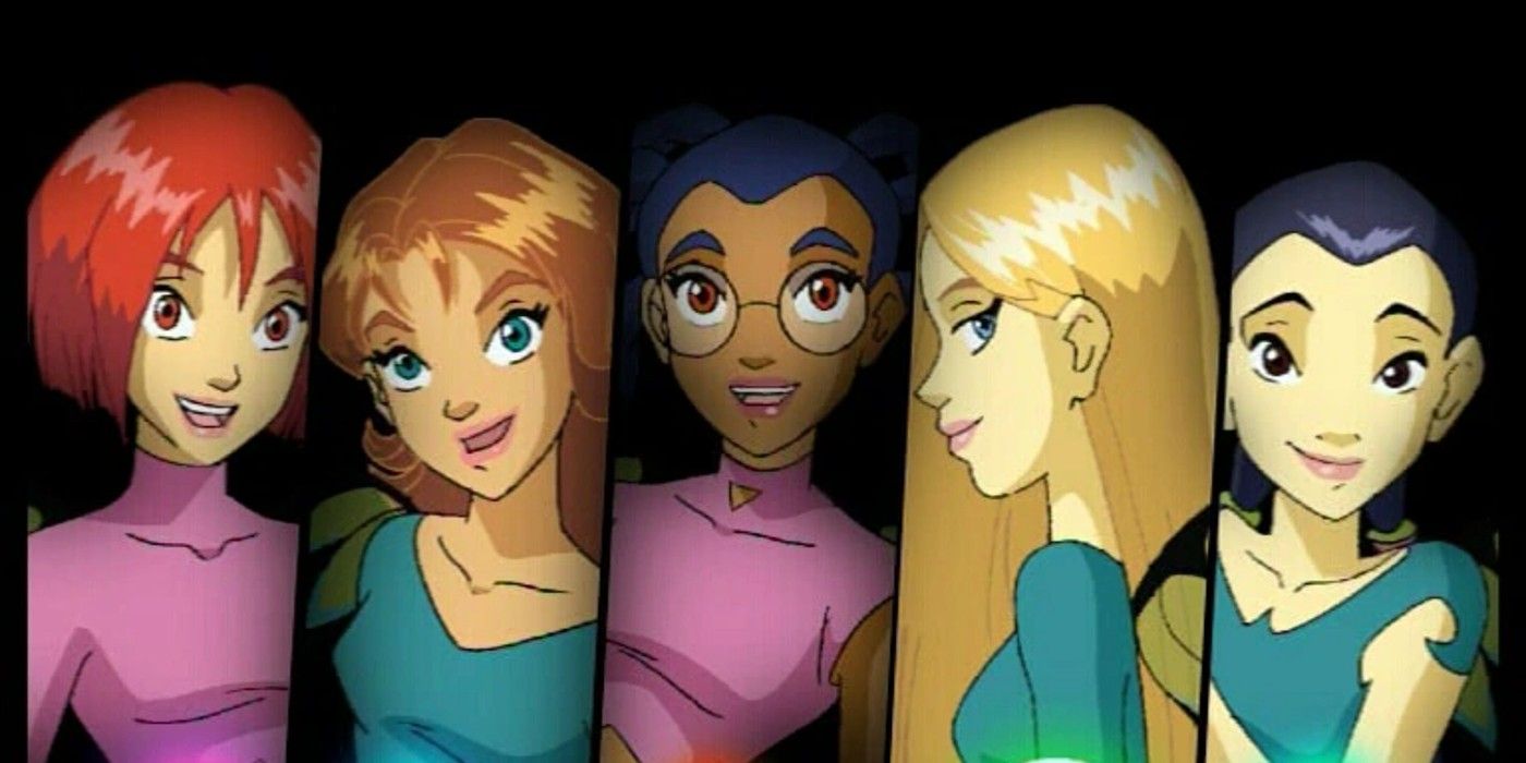 Les personnages principaux de la série animée WITCH