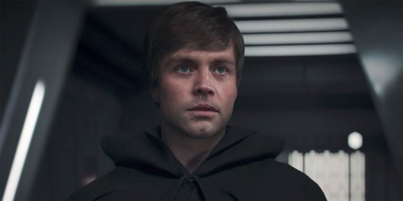 Young Luke Skywalker in The Mandalorian Season 2 Finale