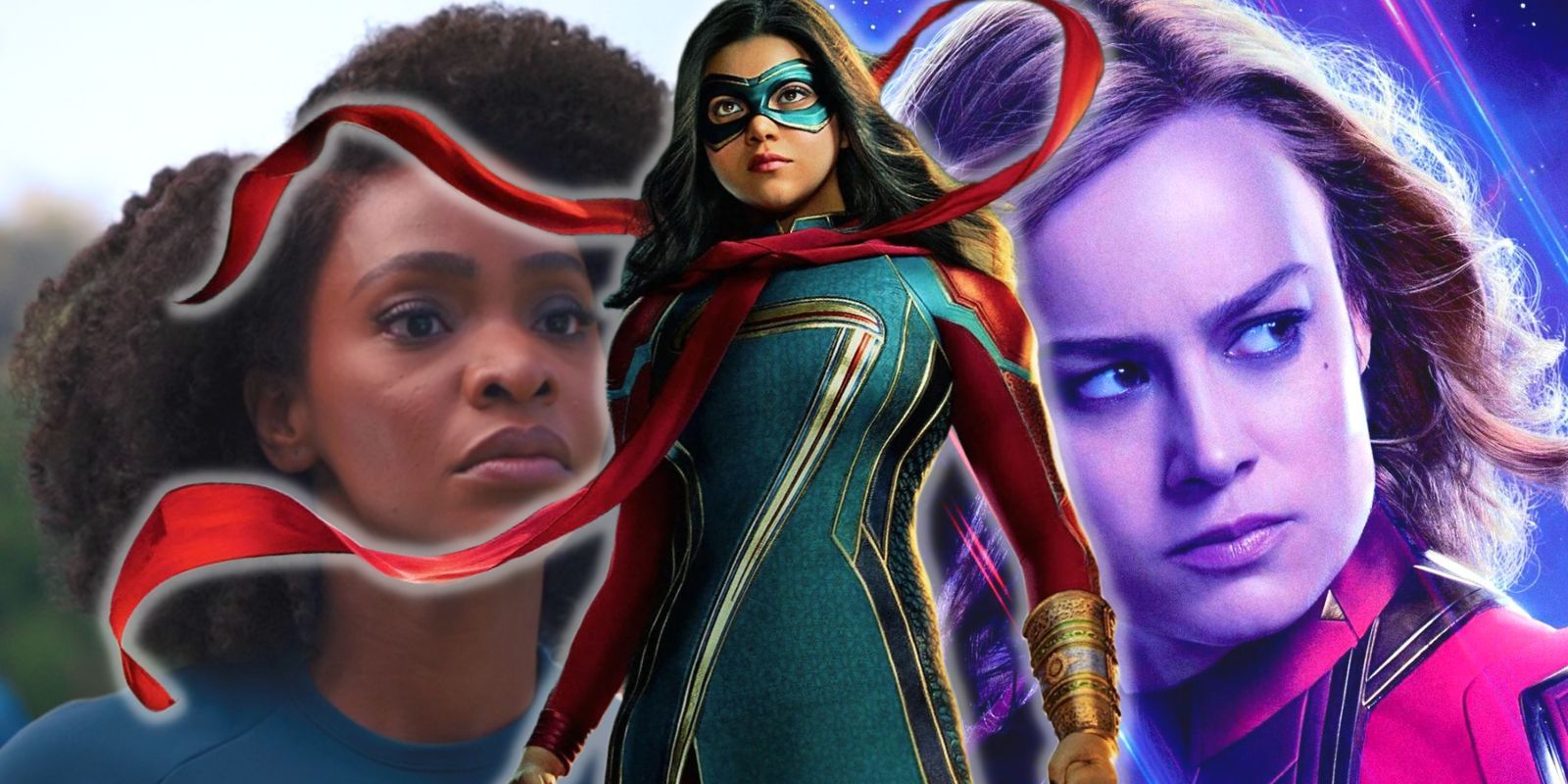 The Marvels': New Teaser Trailer Sends Carol Danvers, Monica Rambeau, and  Kamala Khan on a Cosmic Adventure