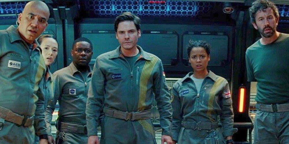 The Shepherd crew discovers something gross in The Cloverfield Paradox
