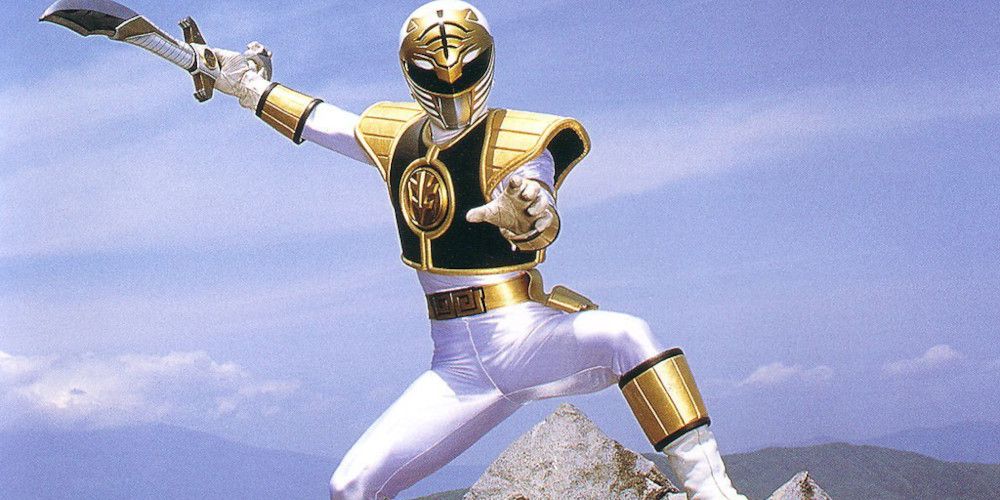Tommy Oliver as the White Mighty Morphin Power Ranger