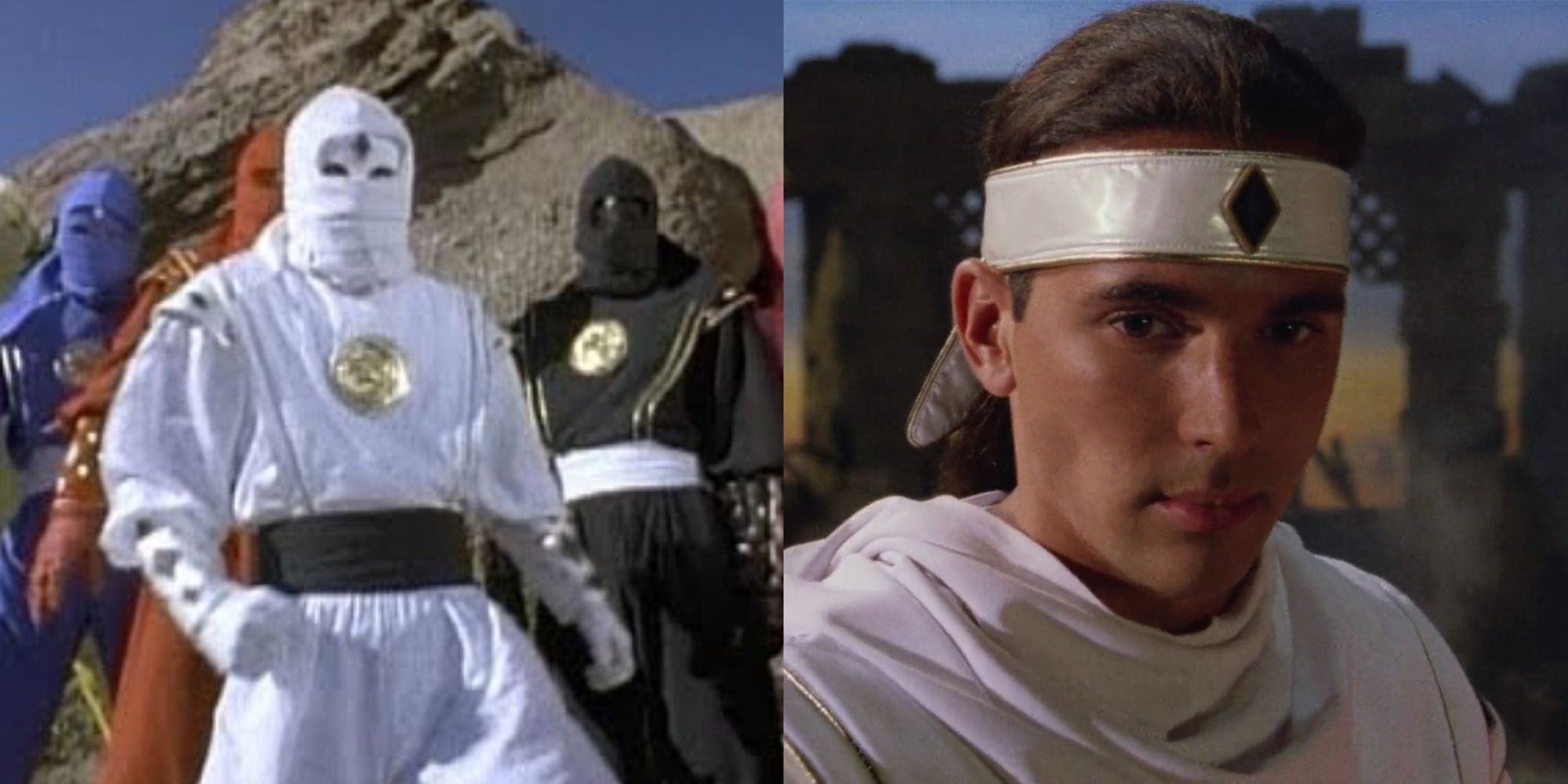 Tommy Oliver as the White Ninja Ranger