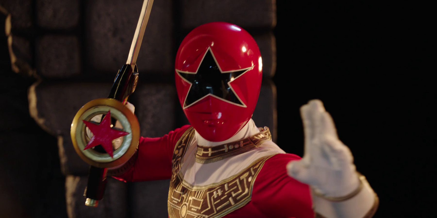 Tommy Oliver as the Zeo Red Ranger V