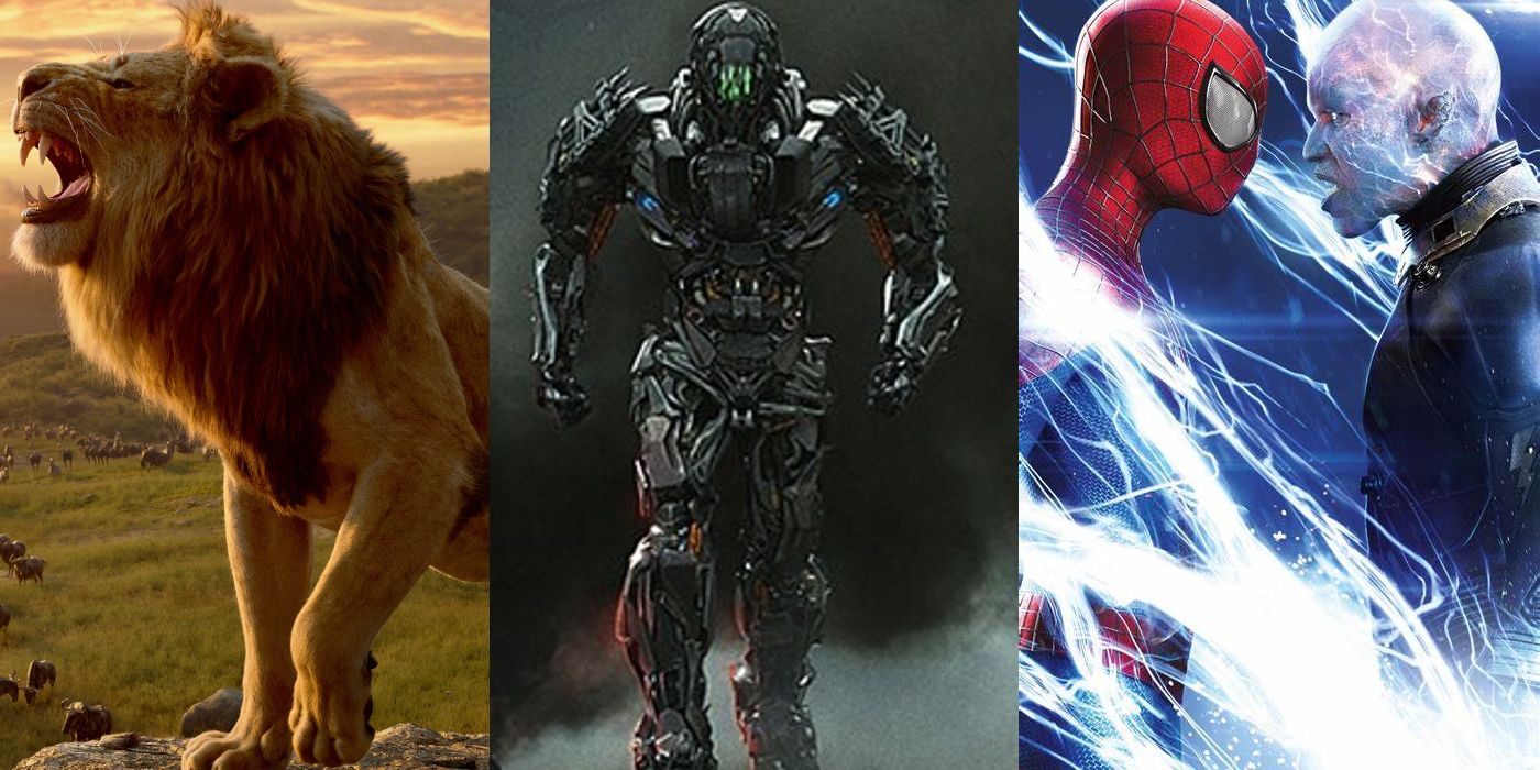 Transformers, Lion King, Spider-Man Feature Image