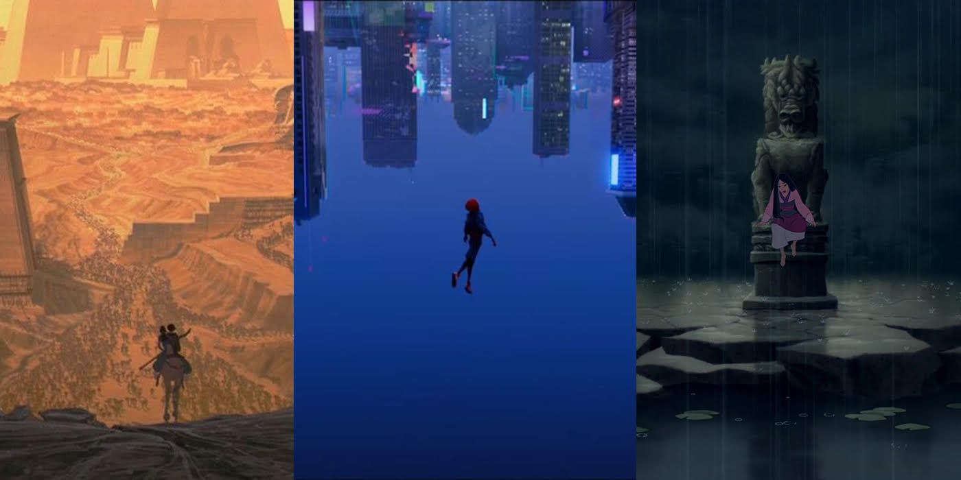 Prince of Egypt, Into the Spiderverse, and Mulan