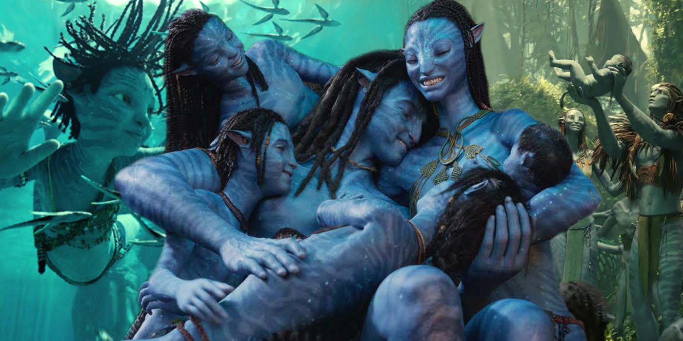 Avatar: The Way of Water features the Sullys of the Omatikaya clan and the Metkayina clan members