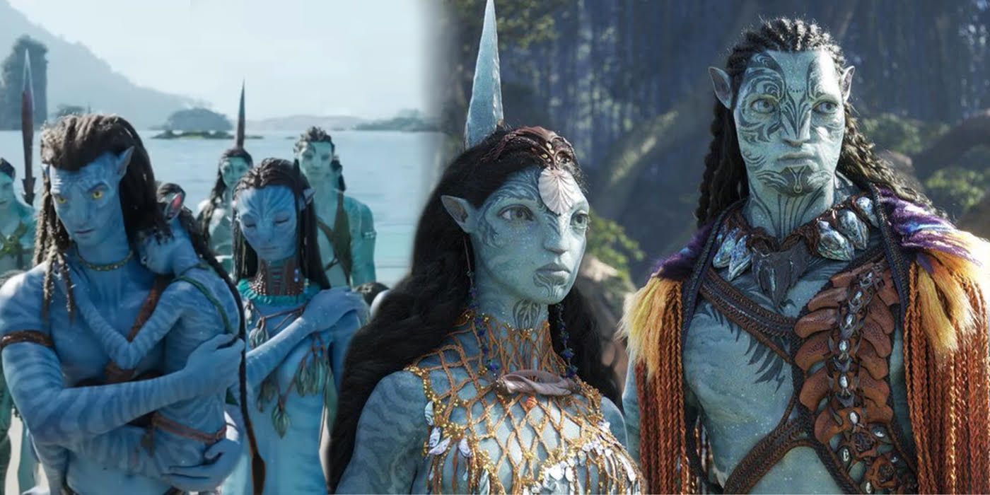 Metkayina and Omiticaya clans meet in Avatar the Way of Water.