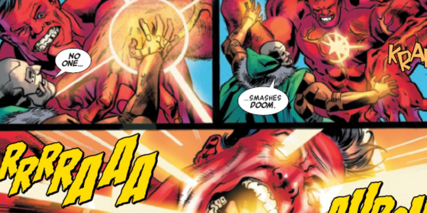 Doom Supreme defeating Starbrand
