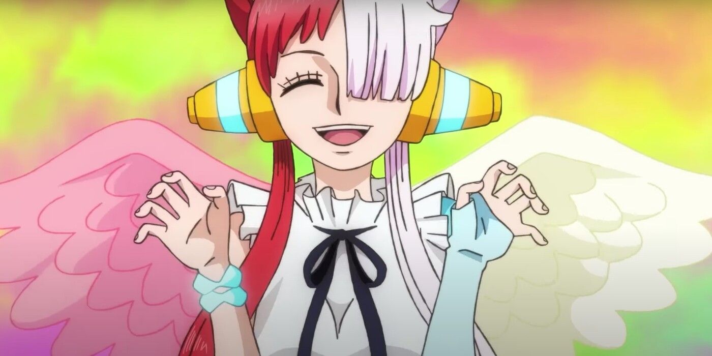 Uta from One Piece Film Red wishes her audience happiness