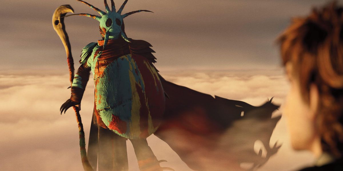 วาลก้าและฮิคคัพใน How To Train Your Dragon 2